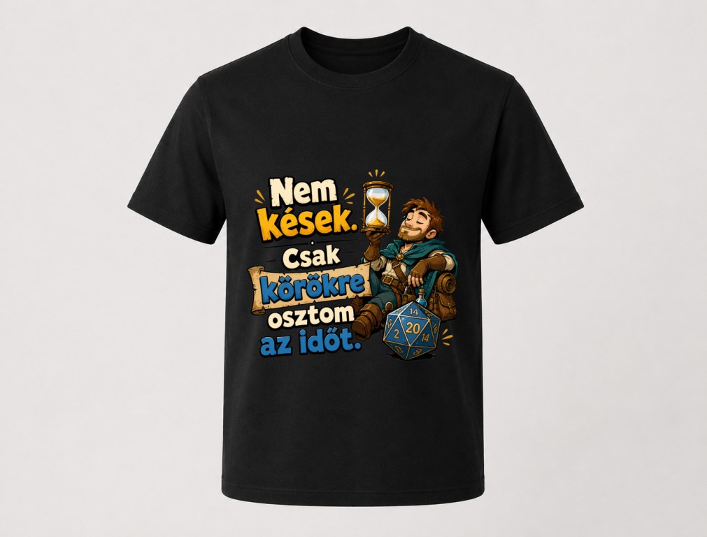 Nem kések, csak körökre osztom az időt