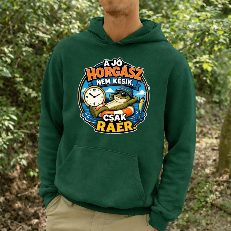 A jó horgász nem késik, csak ráér
