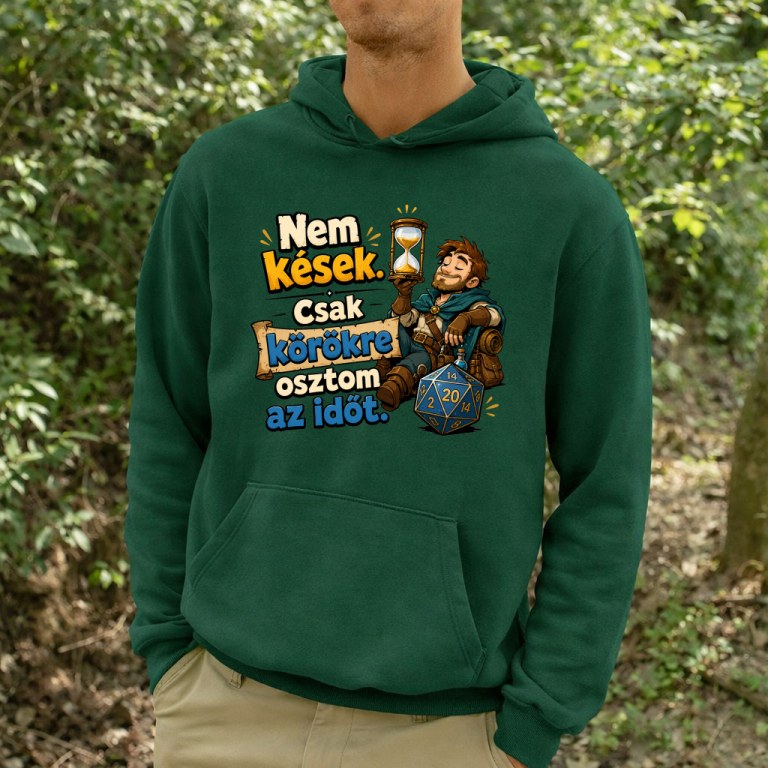 Nem kések, csak körökre osztom az időt